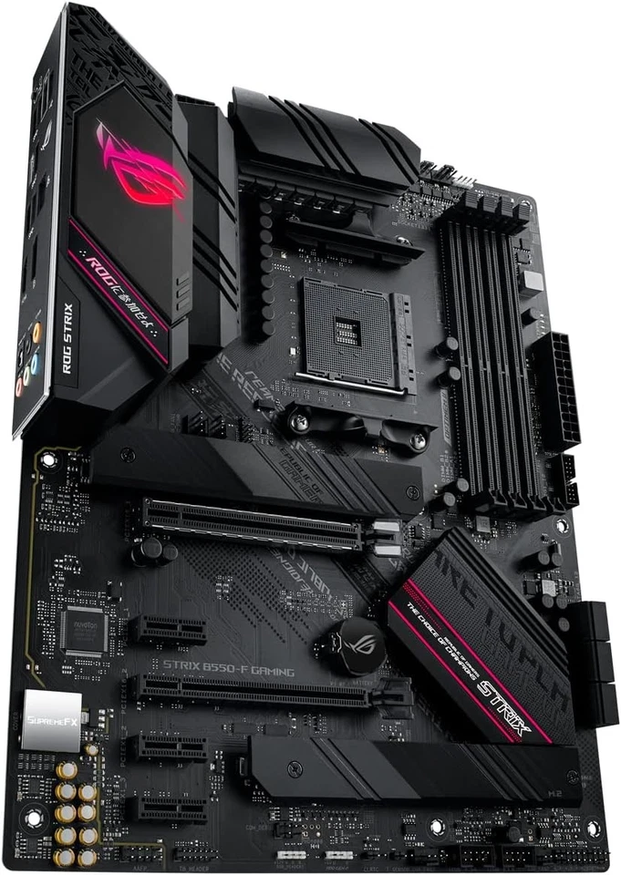 ASUS ROG STRIX B550-F GAMING, AMD AM4, ATX, 128GB DDR4, 4DIMM, DP, HDMI, PCIE B5 - Image 4 of 4