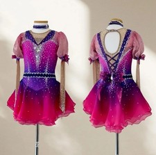 ice figure skating competition dress Gymnastics costume Dress