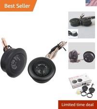 Car Tweeter Speaker 1-Inch 200 Watt Silk Dome Tweeters Audio Component Tweete...