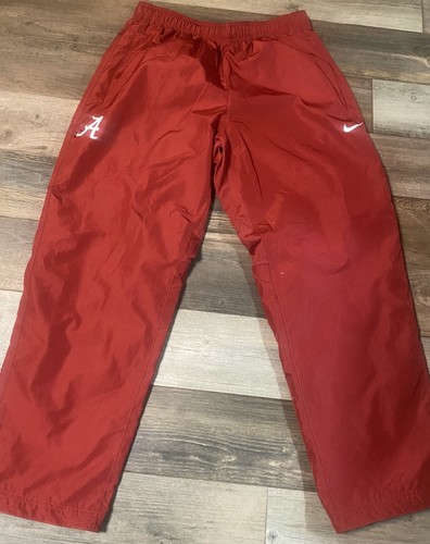 Pantalones de viento Nike Storm Fit Alabama bolsillos pierna cremallera 2X Roll Tide calce fútbol - Imagen 2 de 11