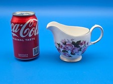Ridgeway Potteries Bone China Queen Anne Milk Jug - Pink Roses - 9 cm Tall