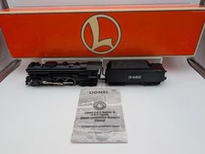Lionel 6-28009 O Gauge AT&SF Hudson 4-6-4 Steam Locomotive & Tender #3462 LN