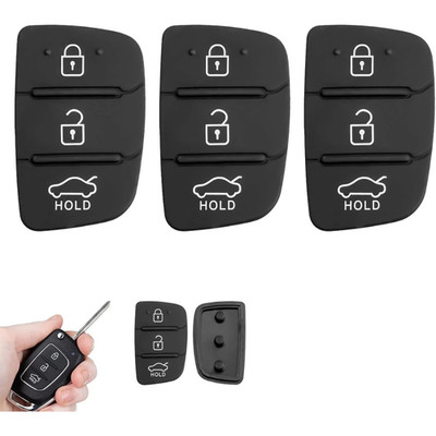 Car keypad rubber for Hyundai i10 i20 i30 i40 ix20 ix35 Tucson