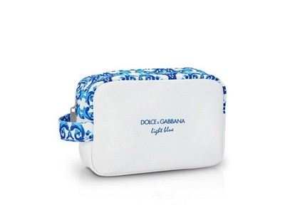 Dolce & Gabbana LIGHT BLUE Summer Vibes Ltd Edition Toiletry Bag / Cosmetic NEW