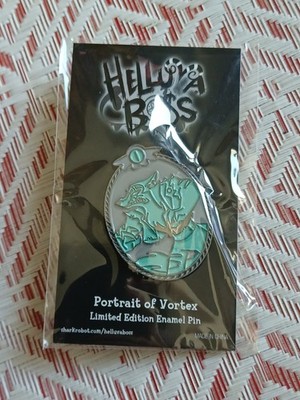 Sealed Helluva Boss Official Vortex 2021 Limited Edition Portrait Enamel Pin