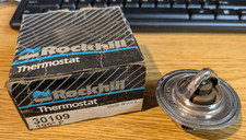 Rockhill Engine Coolant Thermostat 30109 195 Degrees GM Cars Made in USA NOS