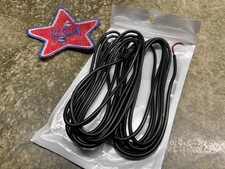 Set of 2 3ft 2.5mm SLIM MONO TS 2 conductor Male to Male Audio Cable