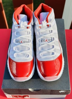 Nike Air Jordan 11 Cherry Red GS Size 7Y Gamma Black Bred UNC Max