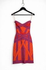 Abito HERVE LEGER FASCIA SENZA SPALLINE - XS - Multicolore - Ottime condizioni - Donna