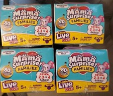 Lot Of 4 Little Live Pets Mama Surprise Families New Factory Sealed