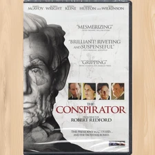 directed by Robert Redford THE CONSPIRATOR DVD  Robin Wright JAMES McAVOY   0917