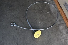 Werner® A710004-6 Drop Through Anchor, 4" Round 6'L Steel Cable