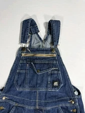 Berne Men's Carpenter Bib Overalls 36x36 Denim Workwear large NWOT