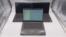Lot Of 3 Dell Latitude Laptop 5300 i5-8365U i7 8665U No Ram HDD Functional