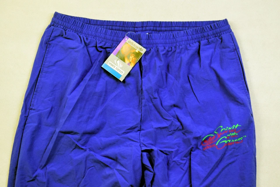 Adidas Trainings Hose Vintage Jogging Sweat Track Pant Nylon Spirit of Games M L - Bild 3 von 4