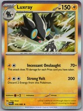 Luxray Rare ME03: Perfect Order 028/088 NM