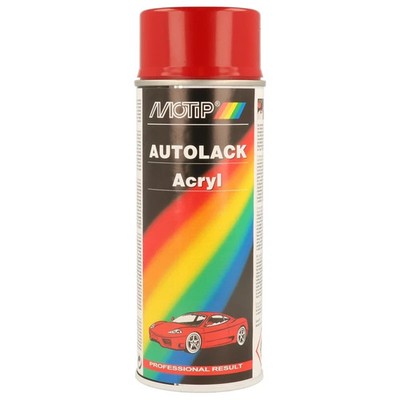 Motip 41470 Red Acrylic Car Spray Paint 400ml BLMC VW Rover Jag GM Fiat Porsche