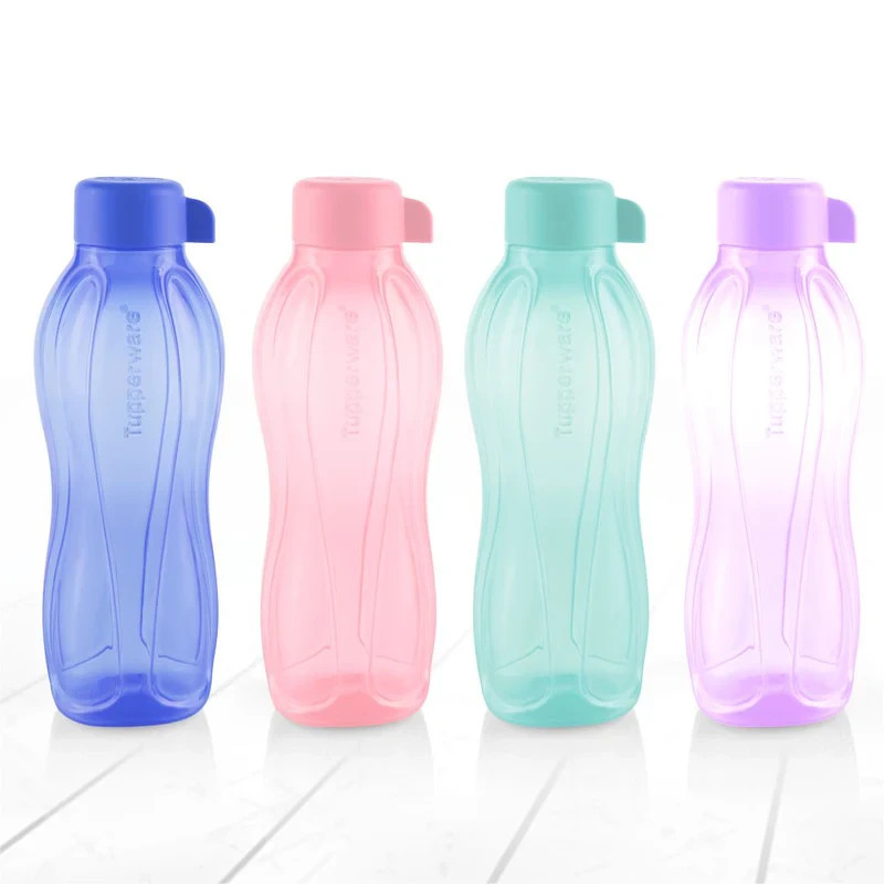 TUPPERWARE New Aquasafe Multicolour 500 ML Water Bottle Set OF 4 Easter Gift