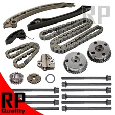 Cylinder Head Bolt Timing Chain Kit Cam Gear Fit Ford Special Service Police 2.0