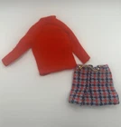 Vintage Barbie #3408 Super Scarf Sweater Skirt