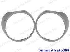 1969 Camaro Headlamp Head Lamp Light Bezel w/o Chrome-Standard-Pair-CAHL69-2P