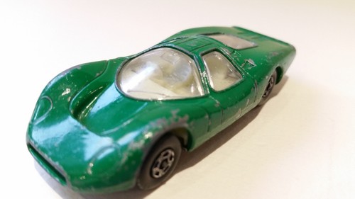 EXTREMELY RARE FLAT GREEN!!! Matchbox Superfast #45 Ford Group 6 - Picture 11 of 11