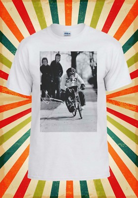 Monkey Riding A Bike lustige Neuheit Männer Frauen Weste Tank Top Unisex T-Shirt 1172