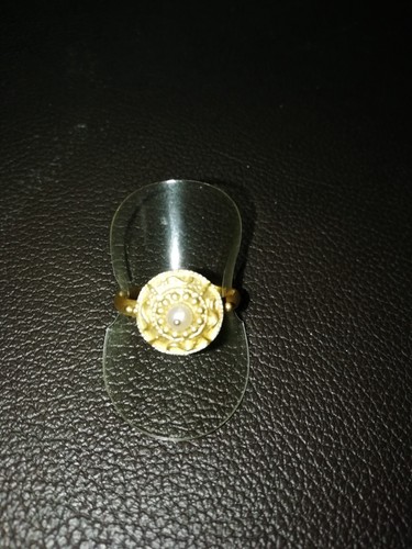 Seltener Echter Ring Gold 750 gest. +Krone +Punze Goldschmiedearbeit Gr.18 3gr. - Bild 2 von 12