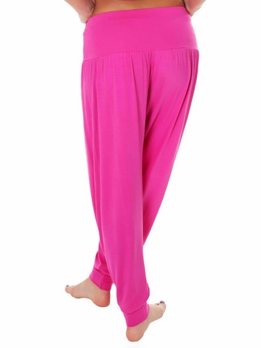 New Women's Ladies Harem Trousers Ali Baba Long Pants Baggy Leggings Plus Sizes - Picture 11 of 78