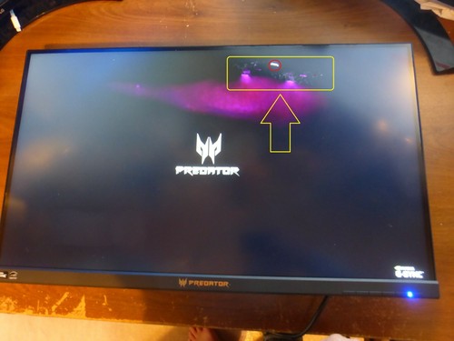 New Acer Predator XB271HK 27" IPS UHD(3840 x 2160) NVIDIA G-Sync Monitor w/Issue - Picture 3 of 7