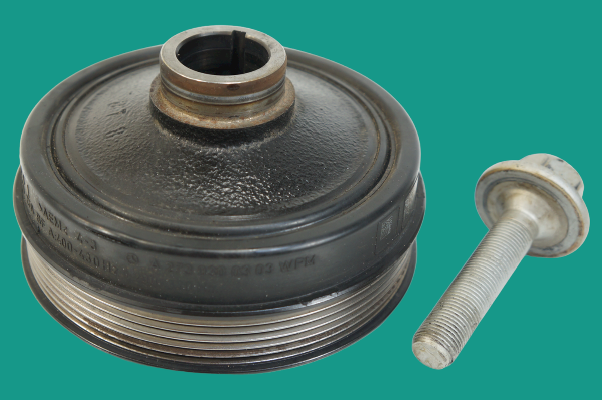 mercedes w164 ml350 r350 e350 engine motor crankshaft pulley