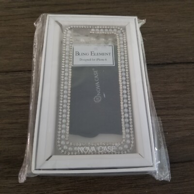 Nova Case - Bling Element Designed for iPhone 6, Case with Crystals & Pearls NEW