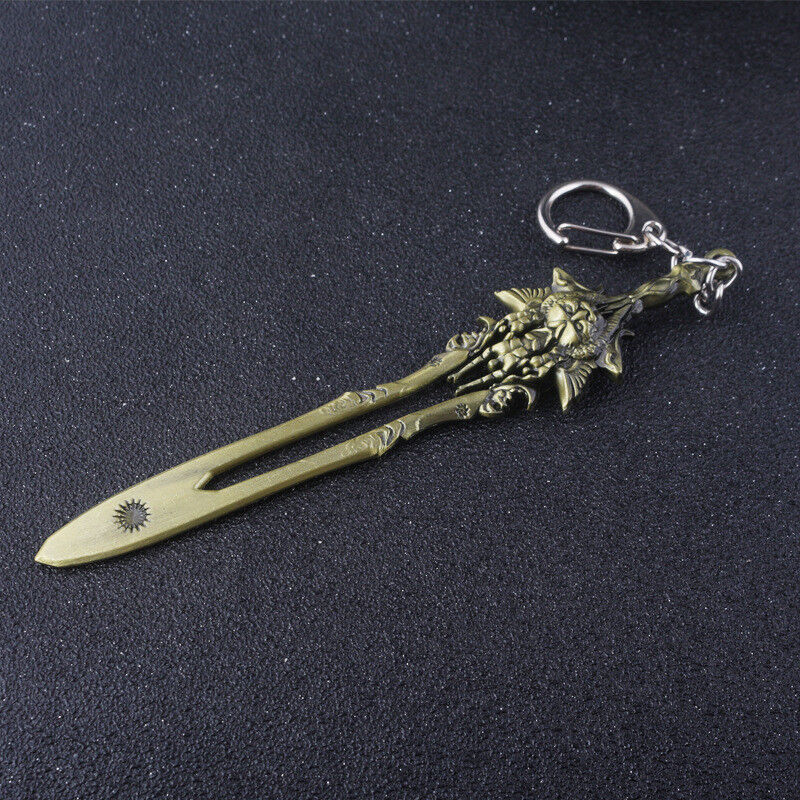 1/6 God of War SWORD Kratos Blade of Olympus LEVIATHAN full metal keychain