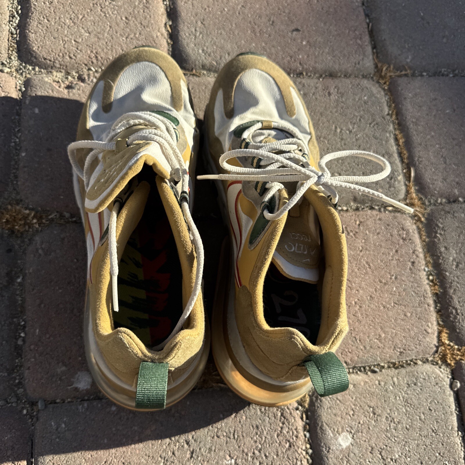 Size 8 - Nike Air Max 270 React Reggae 2019