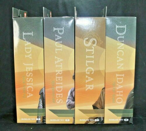 McFarlane Toys Dune Complete Rabban BAF 4 Figure Set Duncan Stilgar Paul Jessica - Picture 3 of 11
