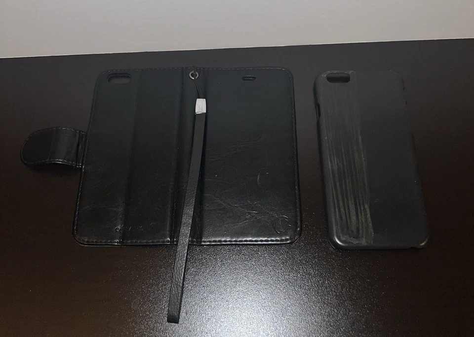 Funda de cuero Apple iPhone 8/7 Cellairis - Negra Foto 4 de 4