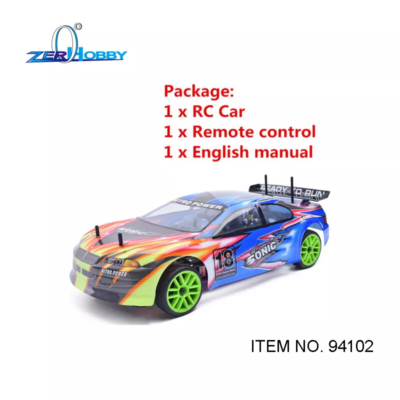 HSP 1 10 Scale 4WD On road Nitro Powered Sonic Racing RC Car 18CXP Engine 94102