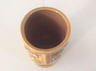 CHIKI TIKI Angst Brown Ceramic Mug Cup Vase Alligator Adventure Cup Beach Hut — photo 8