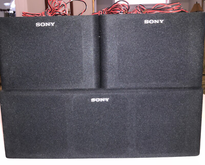 Sony Speaker System SS-CN64 And SS-U64 | eBay