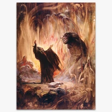 Vintage Print 6- Sorcerer