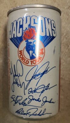 Vintage 1984 Jackson 5 Michael Jackson World Tour Pepsi 84 Soda