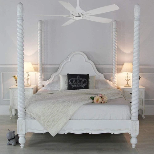 Dyno 52" White Ceiling Fan - F1000-WH for Stylish Air Circulation - Picture 6 of 9