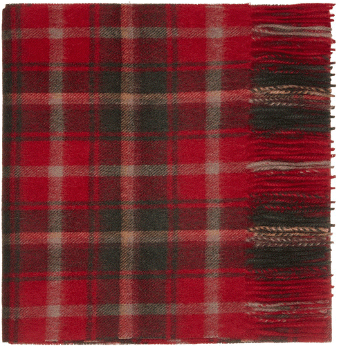 100 % Lammwolle Schlicht und Tartan Design Schal - Bild 19 von 33