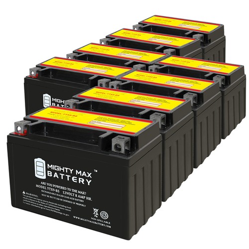 Batteria MOTORPARTS YTX7A-BS 12V 6AH - Per SYM ATTILA 125 4T 99-00 Senza Manutenzione - Foto 4