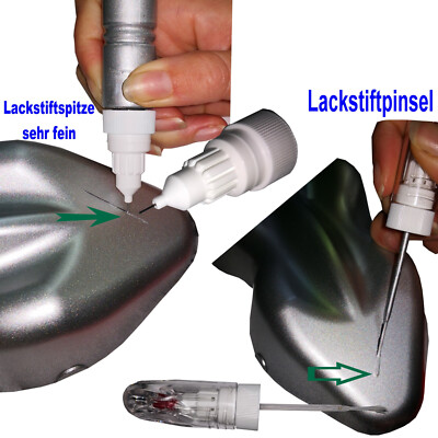 Lackstift Set mit Nadel+Pinsel im Farbton Imolagelb 1T passend für Audi 24ml