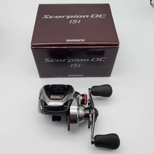 SHIMANO Bait Reel 21 Scorpion DC 151HG LEFT Handle 2021 Gear ratio 7.4