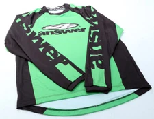 Answer Long Sleeve Jersey B.C. Green MTB NEW