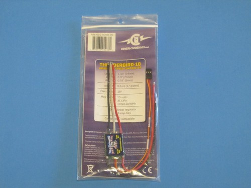 Castle Creations Thunderbird - 18 Brushless Speed Controller NOS - Picture 2 of 7