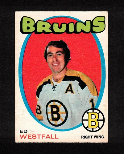 1971-72 ED WESTFALL #169 VG+ OPC ** KEY Boston Bruins Star NHL Hockey Card