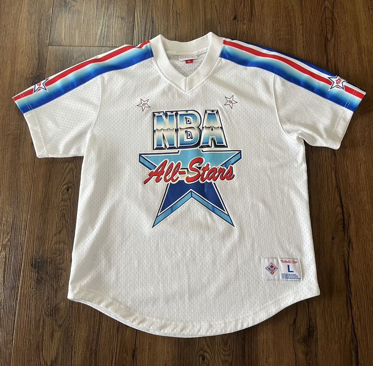 Mitchell & Ness NBA Mesh V-Neck 1991 All-Star Game Jersey